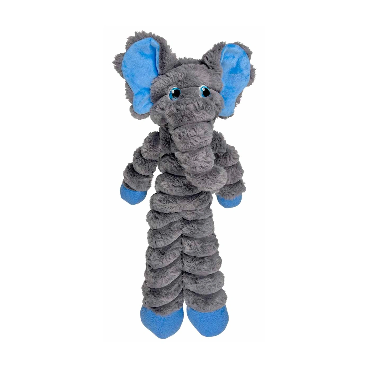 KONG Shakers Crumples Elephant XL 53 cm - stor bamse med flere lyde